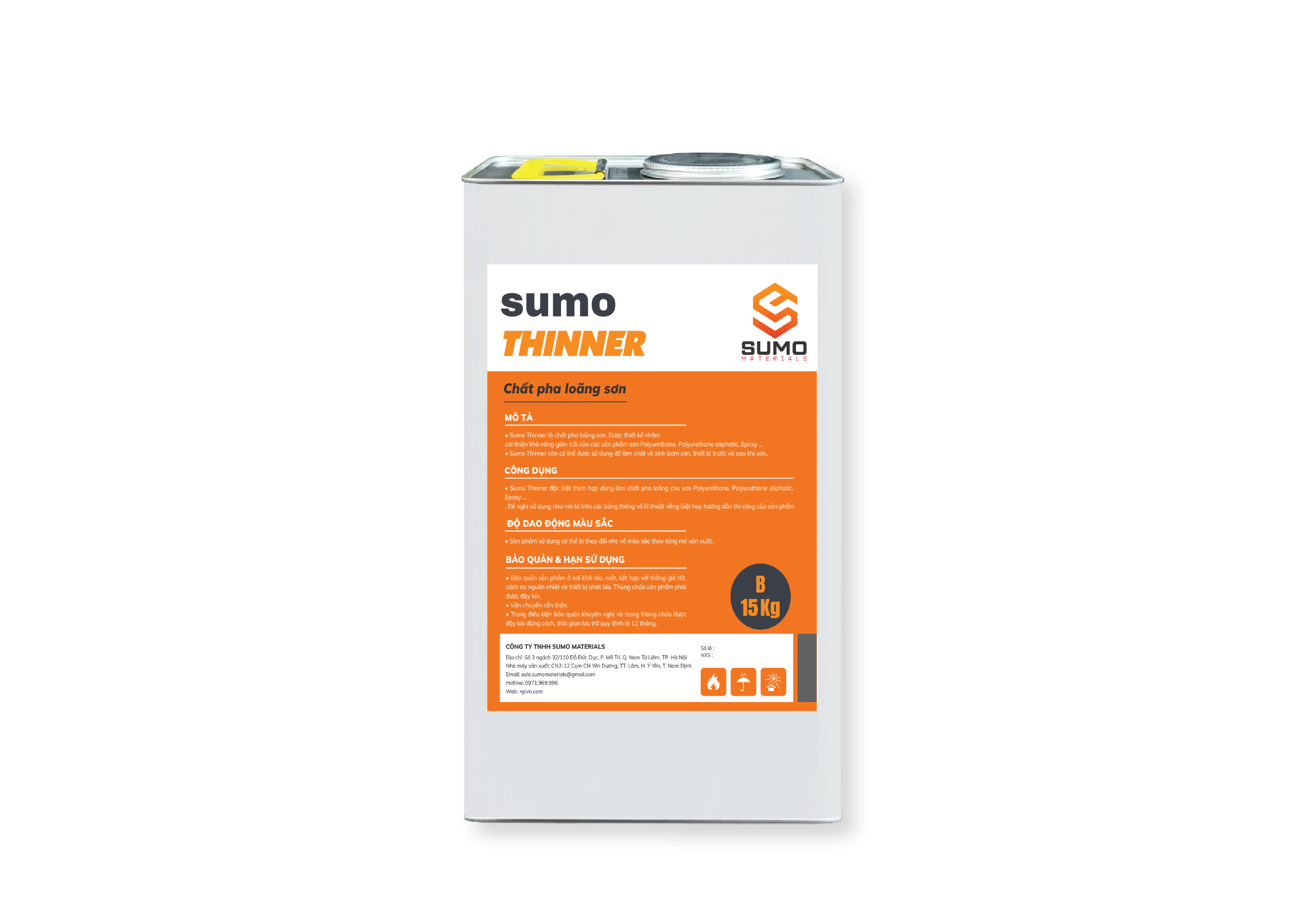 SUMO THINNER CHẤT PHA LOÃNG SƠN